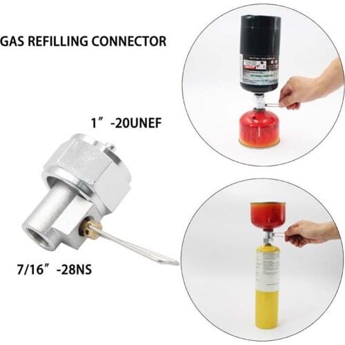 Propane Cylinder Gas Refill Adapter Butane Canister Camping Stove Supplies