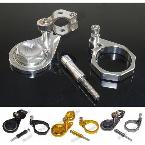 Motorcycle CNC Aluminium Steering Stabilizer Damper Mounting Bracket For SUZUKI GSXR1000 GSXR 1000 K7 2007-2008