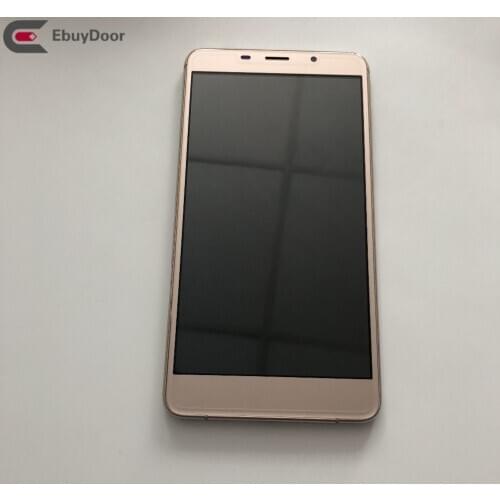 Used LCD Display Screen + Touch Screen + Frame For Leagoo M8 MT6737 Quad Core 5.7 Inch 1280x720 Free Shipping + Tracking Number