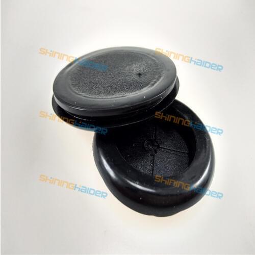 Free shipping 1000PCS 20mm single side rubber grommets rubber cable protector