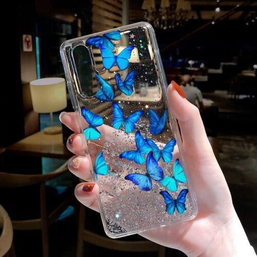 Glitter Silicone Case for Samsung Galaxy A30S A71 A51 A30S A20 A10 A80 A70 A60 A50 A40 A30 Transparent Soft Back Case Shockproof