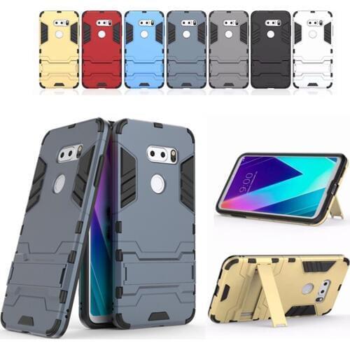 Case For LG V30 Plus Sirocco Anti-knock Hard PC Silicon Case For LG V30S V35 ThinQ Soft TPU Phone Case Cover Coque Shell
