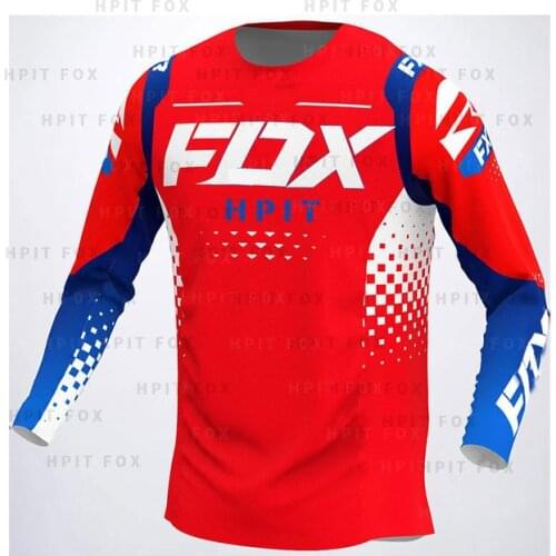 Mens Downhill Jersey Hpit Fox Mountain Bike Mtb Shirts Offroad Dh Motorcycle Motocross Sportwear Bicycle Racing Cycling Jersey