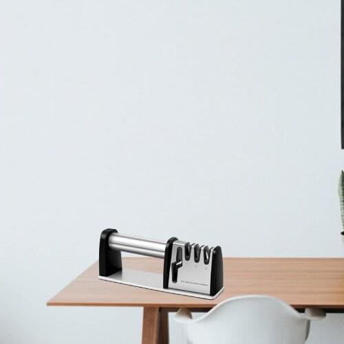 Kitchen Sharpener Manual Blade Sharpener Stone Sharpening Tool Household