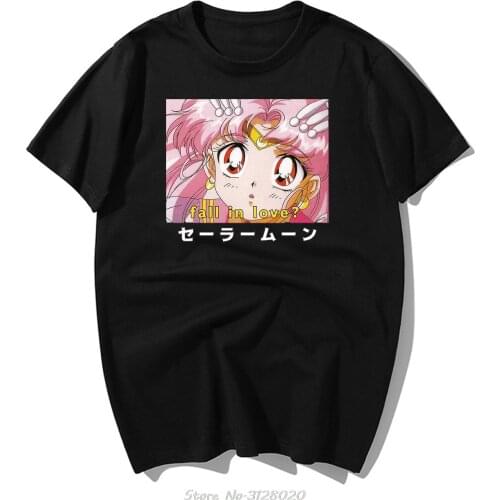 Summer Fashion T Shirt Men Print Ulzzang Fall In Love Short Sleeve T-Shirt New Casual Harajuku Hip Hop Tshirt