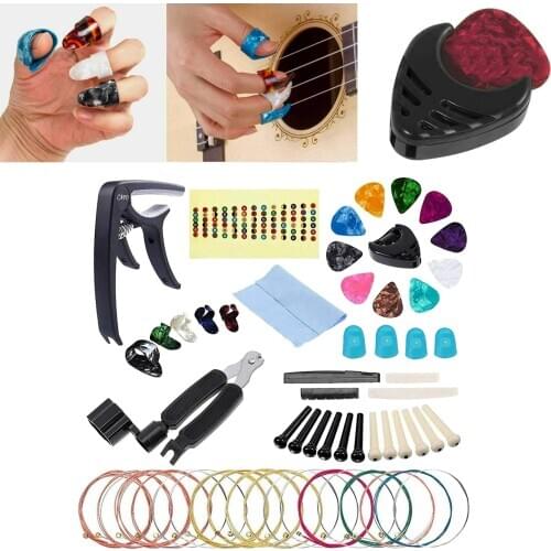 Guitar Repairing Tool Kit Electric /Acoustic Guitar Ukulele Repairing Maintenance Tool Accessories Kit Set