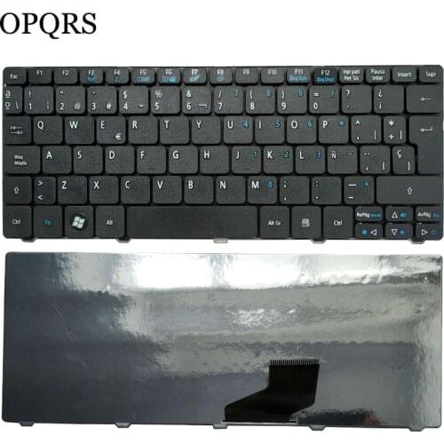 New SP for Acer Aspire One 522 533 532G AO532h 532H 521 AO522 D260 D270 Spanish laptop Keyboard