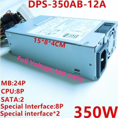 New PSU For Delta 80plus Silver FLEX Small 1U 350W Power Supply DPS-350AB-12 A