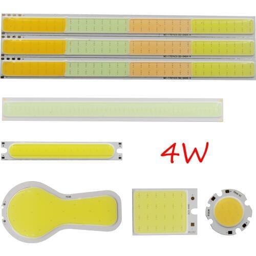 [ALLCOB] MIX 4W 3V 12V 14V led cob lamp light emitting diode panel round cob for bulb cob led bar strip chip source