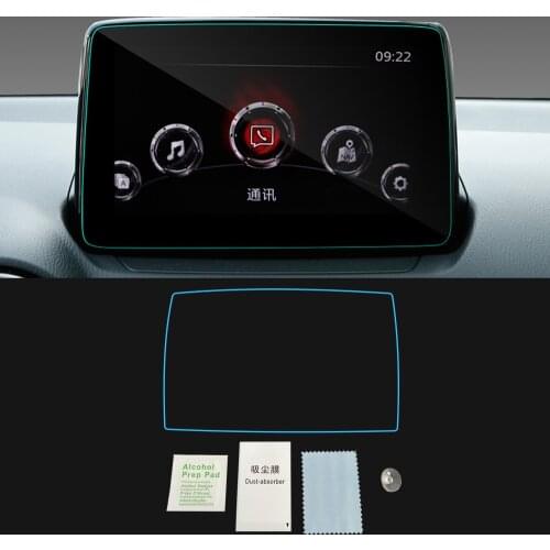 For MAZDA CX-3 2015-2020 Auto Navigation GPS Monitor Screen Protective Tempered Glass Film Sticker Accessories