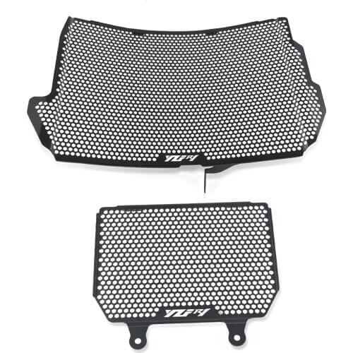 Motorcycle Radiator Guard Protector Grille Grill Cover For Yamaha YZF-R1 YZF-R1M YZF R1 R1M 2015-2018 2019 2020 Oil cooler Guard