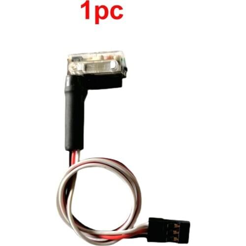 1pc Super Xenon Flashlight 5V LED Strobe Lamp Night Lights Automatic Power Input Flash Slow Fast Off for Fixed-Wing Multicoper