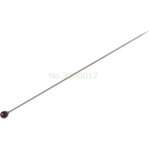 100 Pieces Insect Pins Specimen Pins Stainless Steel with Plastic Box for School Lab Entomology Dissection