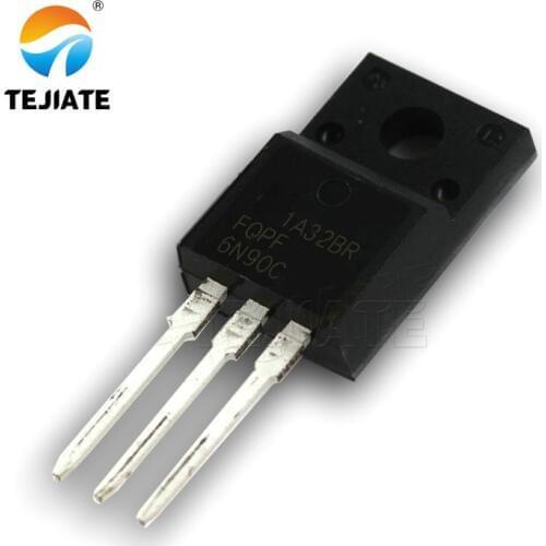 5PCS FQPF6N90C FQPF-6N90C 6N90C TO-220F Field-Effect Transistor