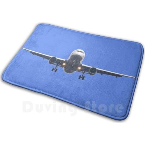 A320 Take - Off Mat Rug Carpet Anti-Slip Floor Mats Bedroom A380 Airbus Plane Jet A320 A340 Boeing Reactor Airplane Avion Take