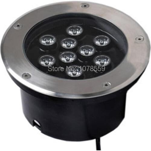 Free shipping LED Outdoor Garden 9W LED underground lamps Buried lighting LED underground light outdoor recessed AC85-265V