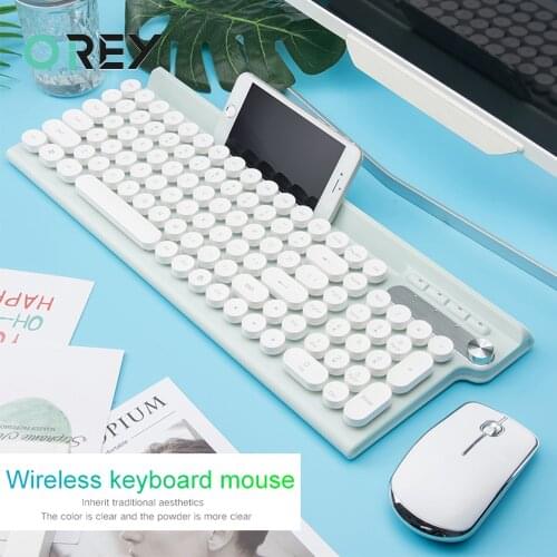 2.4G USB Wireless Keyboard Mouse Rechargeable Keyboard Gaming Mouse For Macbook Lenovo Asus PC Gamer Laptop Keypad Computer Mice