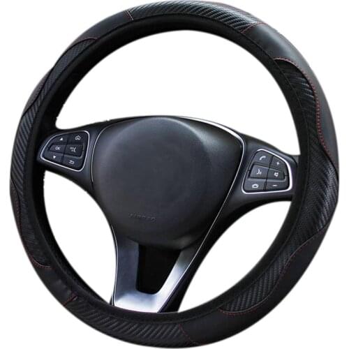 Car Steering Wheel Cover Breathable Non-Slip Steering Covers Internal Accessories Suitable for Car Decoration