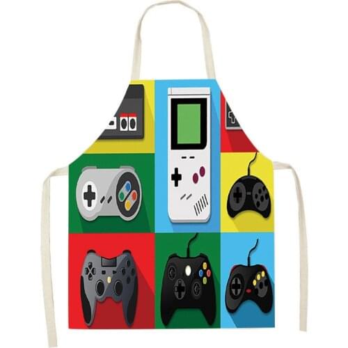Game theme 8 pictures apron apron kitchen kitchen apron apron for men aprons for woman chef apron maid apron garden apron Linens