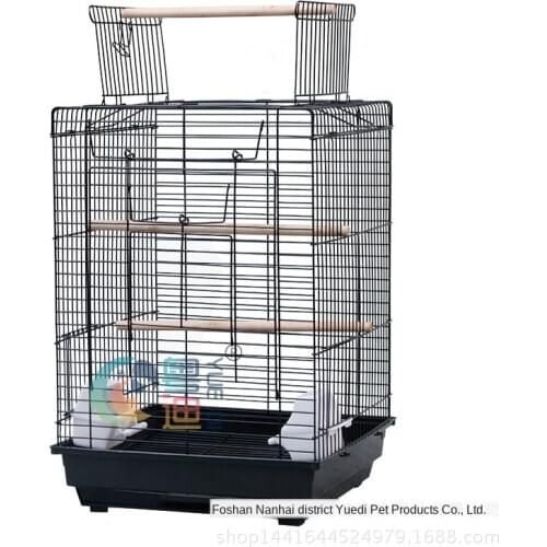 Large Space portable pet cage open top pet display cage easy interaction Birdcage solid material wire Birdcage Birdcage ABS inje