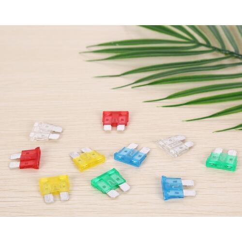Assorted Mini Blade Fuses Auto Fuse Kit Set Zinc Alloy and Plastic Material For Car Truck Accessories 5A 10A 15A 20-30A cn