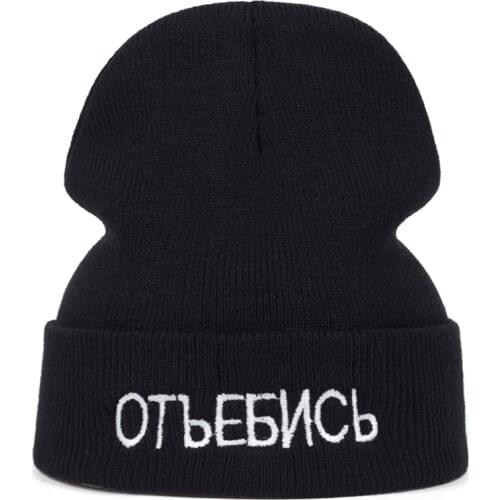 Fashion autumn and winter wool hats OTBE6NCb embroidered Knitted hat unisex warm hats hip hop hat casual sports Beanie hats