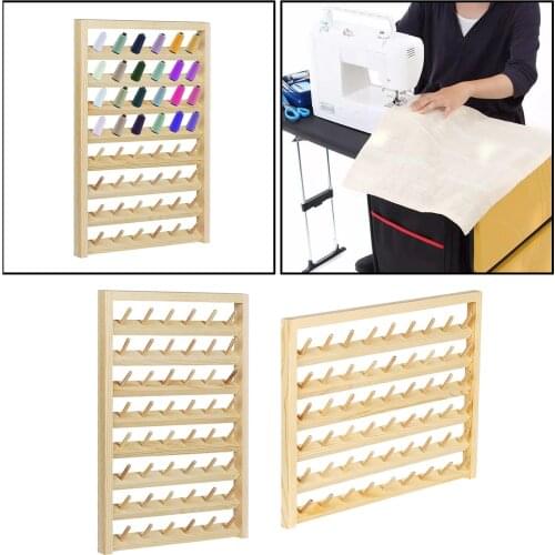 Wall Hanging Thread Holder Organizer Embroidery Sewing Storage Accs Decor