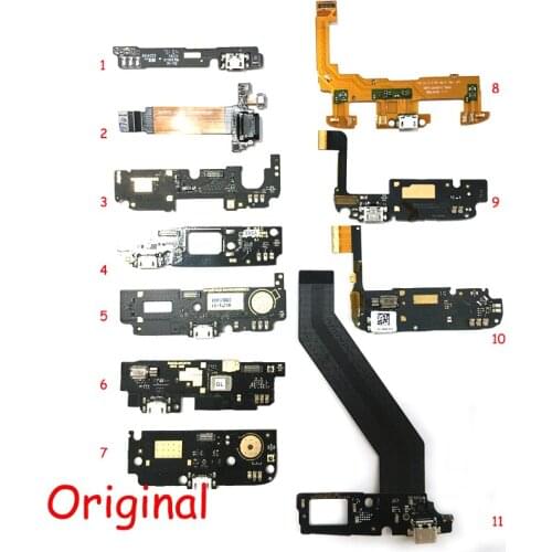 Original USB Charging Dock Port Connector Flex Cable For Alcatel M823