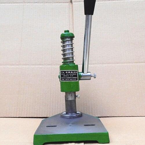 New 0.3 Ton Manual Punch Hand Presses Manual Punching Machine Manual Press ,Worktable 165*215mm ,Work trip 35mm ,Column 260mm