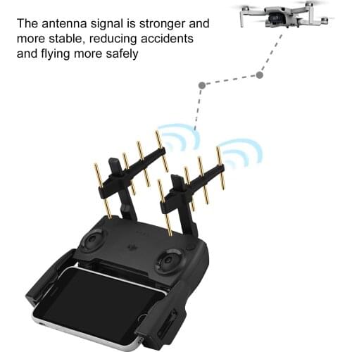 BRDRC Universal Range Extender Yagi Antenna Signal Amplifier Booster for DJI Mavic 2 Mini Pro Phantom 4 Pro Remote antenas