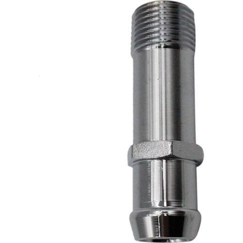 Replacement for GMC OLDS BUICK FORD Chrome 1/2inch Thread to 3/4inch Hose Water Pump Heater Hose