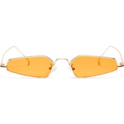 MINCL NEW Retro oval sunglasses women 2019 luxury brand designer vintage small frame mens rectangular sunglasses shades NX