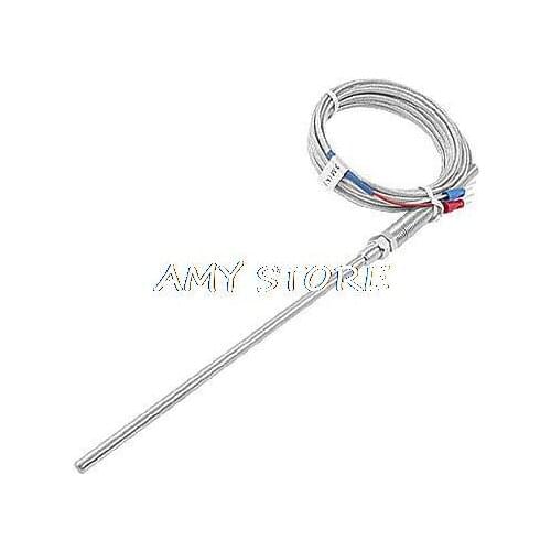 3 Meters Length 5mm Diameter Sensor K Type Earth Thermocouple Probe