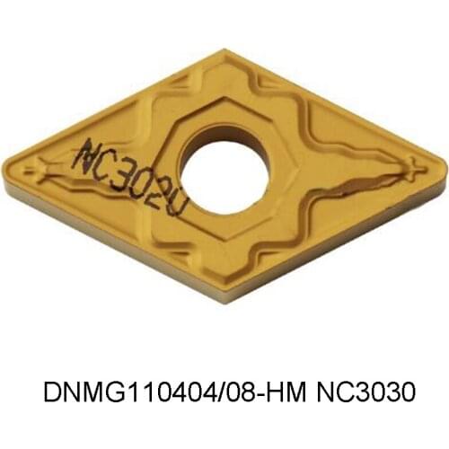 100% Original DNMG1104 DNMG110404-HM DNMG110408-HM NC3030 DNMG 110404 110408 Lathe Cutter Turning Tool Carbide Inserts CNC