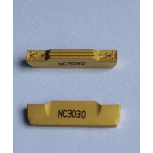 100pcs KORLOY MGMN300-M NC3030 Carbide Inserts Blades High Quality Lathe Turning Grooving Tools