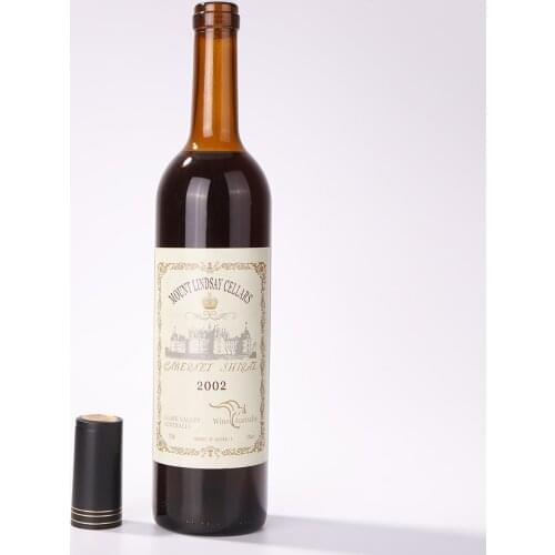 50 Pcs Natural Wine Bottle Corks and Seals Heat Shrink Capsules with Tear Tab for Straight Mouth Wine Bottles Cap