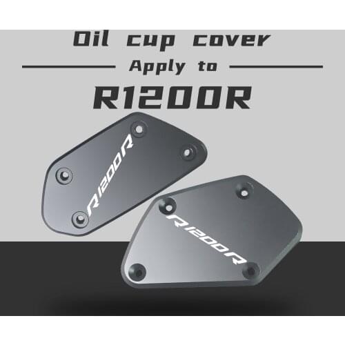 Motorcycle accessories Front Brake Fluid Reservoir For BMW R1200R R 1200R R1200 R R 1200 R 2014-2017 Cap Tank Cover CNC Aluminum