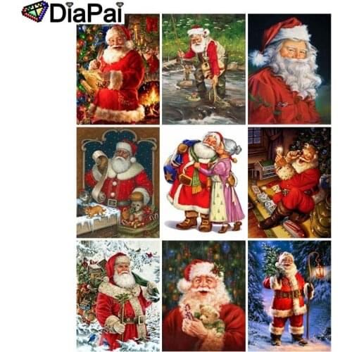 DIAPAI 5D DIY Diamond Painting 100% Full Square/Round Drill "Santa Claus" 3D Embroidery Cross Stitch Home Decor