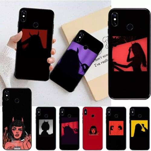 Devil woman Sexy girl Phone Case For Xiaomi Redmi note 7 8 9 t max3 s 10 pro lite luxury coque funda shell cover