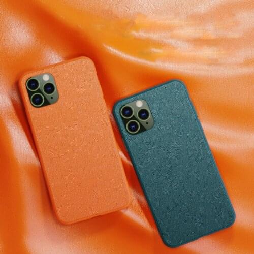 PU Leather Case For iPhone 12 11 Pro Max 11Pro XR XS X SE 2020 8 7 6 6S Plus Matte Soft Shockproof Back Cover Shell Funda Coque