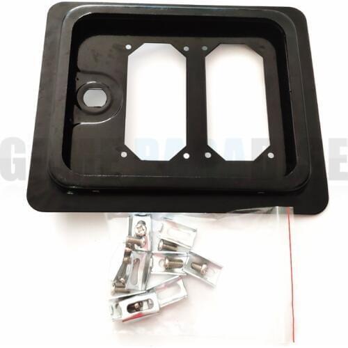 Dual Cash Access black Coin Door Jamma MAME Pinball Systems for Coin Acceptor