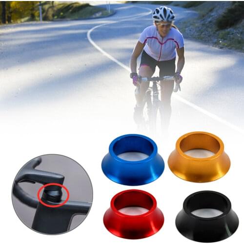 1-1/8" Aluminum Bicycle Headset Spacer Cycling Steerer Tube Conical Spacer For 28.6mm Bicycle Fork Bike Cycling Parts