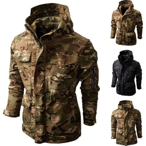 GHJQL Mens Camouflage Hoodies