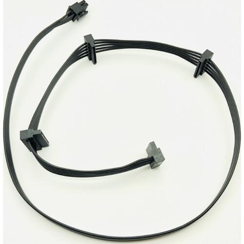 Computer Cables PCI-E 6 Pin Male 1 to 4 SATA Female Power Supply Splitter Supply Cable for Corsair RM650X RM750X RM850X RM1000X