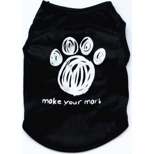 Boss Dog Roupa Pet Summer Clothes Dog Tshirt Chihuahua Clothes Summer For Small Dogs Breathable Polyeste Cats Vest Apparel E