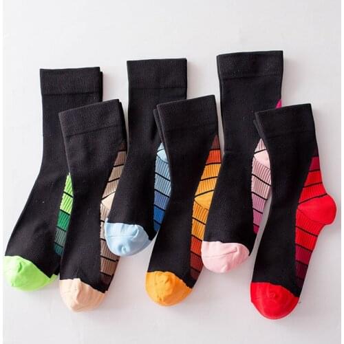 New trend socks multi style sports socks foreign Compression stockings trade orders can be customized trend wholesale