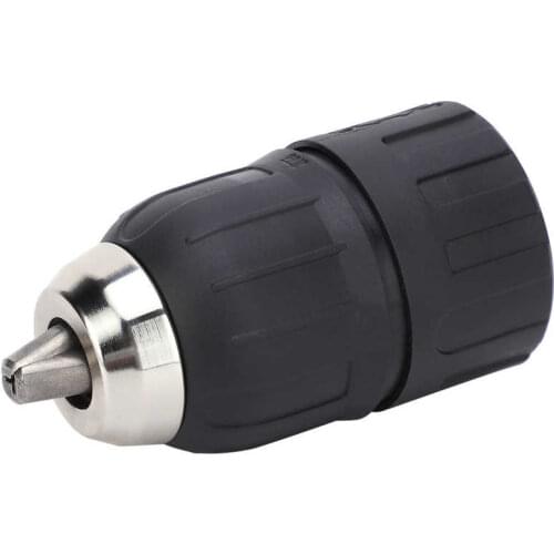 2-13mm Electric Drill Chuck Hand Tightening Tool 1/2-20UNF Thread with Self-Locking Buckle Impact Drill Chuck