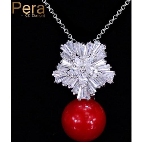 Pera CZ Pendant Chains