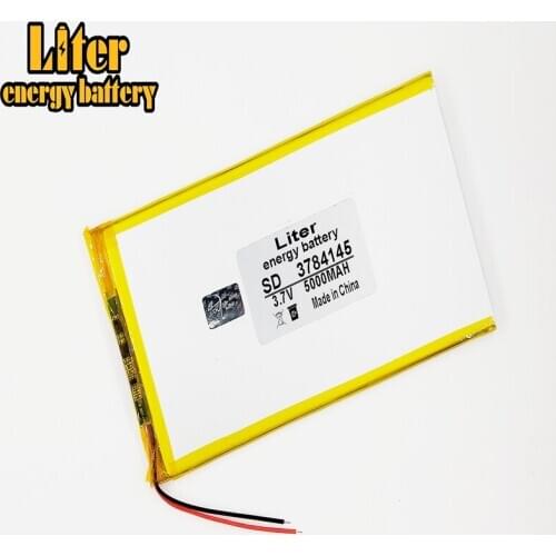 Polymer battery 5000 mah 3.7V 3784145smart home MP3 speakers Li-ion battery for dvr,GPS,mp3,mp4,cell phone,speaker