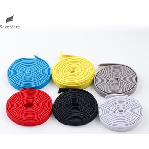 SexeMara 1 pair Elastic No Tie Shoelaces Sports Trainer Running Athletic Sneaks Shoe laces DIY